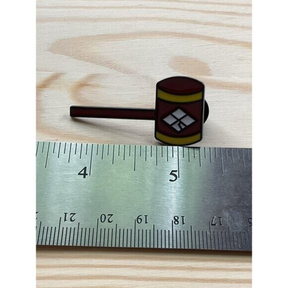 Mallet Enamel Pin Badge Accessories - Picture 2 of 3